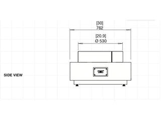 Ecosmart Tequila Outdoor Fire Table in Graphite 3