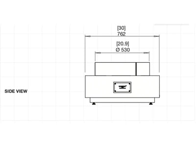 Ecosmart Tequila Outdoor Fire Table in Graphite 3