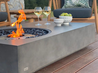 Ecosmart Tequila Outdoor Fire Table in Natural 4
