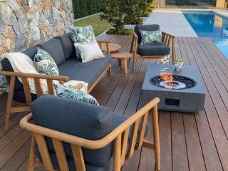 Ecosmart Tequila Outdoor Fire Table in Natural 5