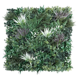 Outdoor Artificial Vertical Garden Wall Panel in White 1