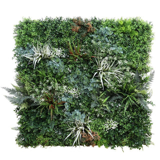 Outdoor Artificial Vertical Garden Wall Panel in Green Eucalyptus