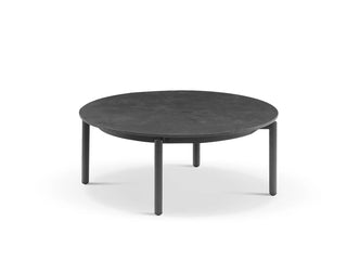 Treble Outdoor Coffee Table in Charcoal