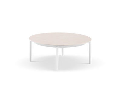 Treble Sofa Set | Outdoor Lounge Setting in White / Latte / Silver Beige / 4 Seater / Treble Coffee Table_7