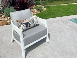 Tropicalia Gilver Outdoor Euro Bolster Cushion in Gilver 3.