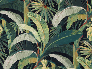 Tropicalia Midnight Outdoor Euro Bolster Cushion in Midnight 1