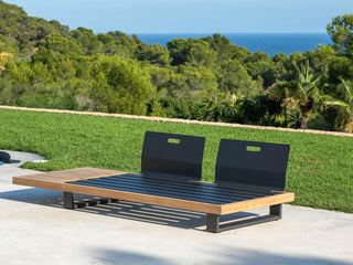 Truro Teak Platform | Outdoor Lounge Setting in Sooty / 6 Seater / Truro Coffee Table_15