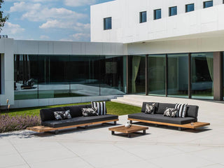 Truro Teak Platform | Outdoor Lounge Setting in Sooty / 6 Seater / Truro Coffee Table_1