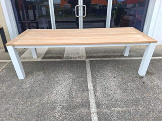 MELB FLOORSTOCK SALE - Corfu Teak Outdoor Table - 260 x 100_1