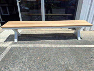 SYD FLOORSTOCK SALE - Fox Outdoor Teak Bench - 220cm_1