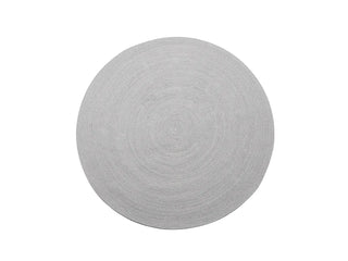 Tulum Round Outdoor Rug in Light Grey / 200cm 1