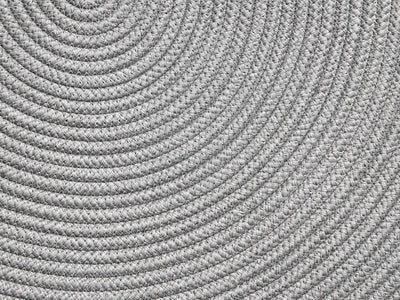Tulum Round Outdoor Rug in Light Grey / 300cm