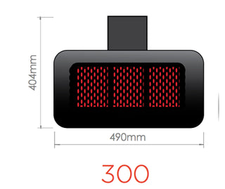 Bromic Tungsten Gas Outdoor Heater in 300 3.