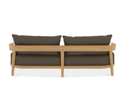 Ubud Teak Sofa Set | Outdoor Lounge Setting in Teak / Sooty / 5 Seater / Ubud Coffee Table_7