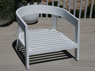 Ubud Sofa Set | Outdoor Lounge Setting in White / Grey Chine / 5 Seater / Without Coffee Table_3