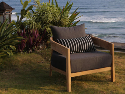 Ubud Teak Sofa Set | Outdoor Lounge Setting in Teak / Sooty / 4 Seater / Ubud Coffee Table_5