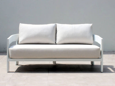 Ubud Sofa Set | Outdoor Lounge Setting in White / Lopi Marble / 6 Seater / Without Coffee Table_5