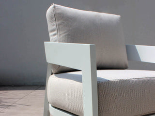 Ubud Sofa Set | Outdoor Lounge Setting in White / Lopi Marble / 6 Seater / Without Coffee Table_7