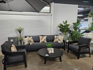 BRISBANE FLOORSTOCK SALE - Ubud 3pc Aluminium Outdoor Lounge Setting_1