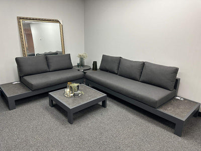 SYD FLOORSTOCK SALE- Aspen 5 Seater Outdoor Platform Lounge Setting_1