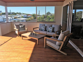 MELB CLEARANCE- Venlo 4pc Teak Outdoor Lounge Setting_17