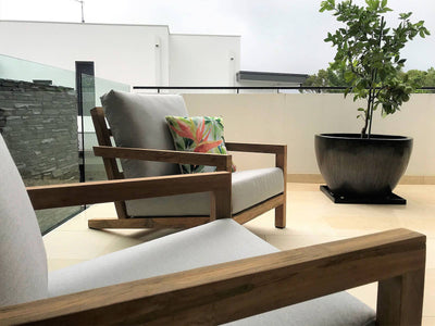 Venlo Outdoor Armchair in Grey Chine 4.