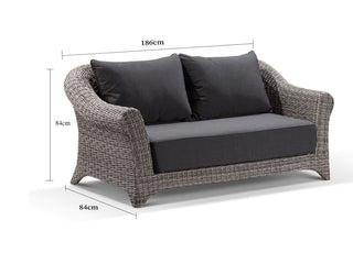 Versailles Outdoor Lounge in 2 Seater 1