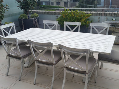 Vogue table with Valencia  Chairs  - 9pc Outdoor Dining Setting_5