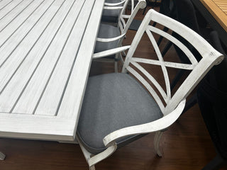 SUNSHINE COAST FLOORSTOCK SALE - Vogue 7pc Outdoor Dining Setting 1