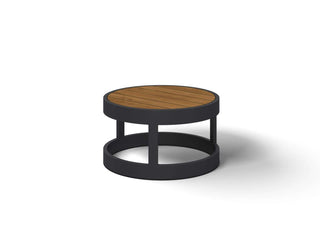 Aspen Teak Platform | Outdoor Lounge Setting in Charcoal / Sooty / Dark Grey / 4 Seater 2LH-2RH / Aspen Coffee Table Set_8