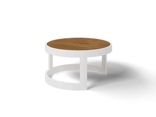 Aspen Teak Platform | Outdoor Lounge Setting in White / Light Grey / Grey Chine / 5 Seater 2LH-3RH / Aspen Coffee Table Set_12