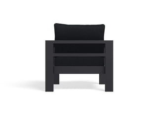 Aspen Outdoor Armchair in Charcoal / Sooty 3.